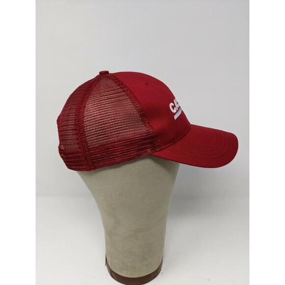 Case International Harvester IH Koenig Baseball Hat Cap Snapback Meshback Red - Picture 8 of 11
